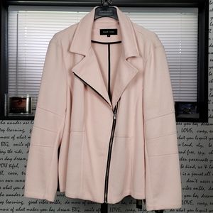 💥NEW💥 Womans 3X Black Rivet Pink Light Jacket